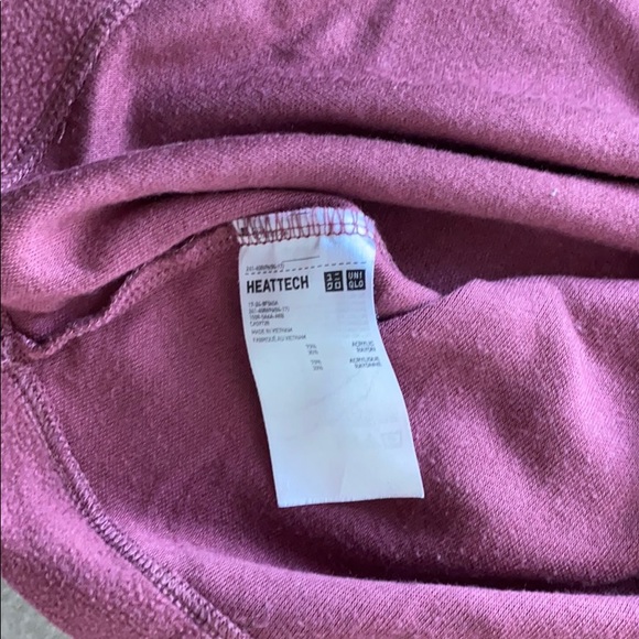 Women’s Uniqlo HEATTECH turtleneck pink - Picture 4 of 6